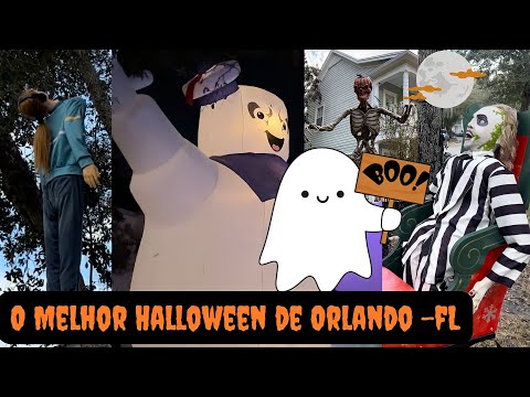 Melhor Halloween de rua de Orlando - Florida