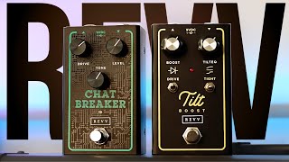 Video thumbnail for Revv Amps CHAT BREAKER & TILT BOOST Demo // Organic Bluesbreaker & Powerful Boost - Great Combo by Philip Czarnecki
