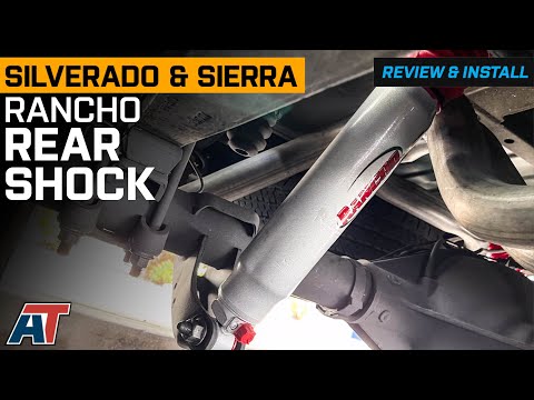 2007-2018 Silverado & Sierra 1500 Rancho Rear Shock for Stock Height Review & Install