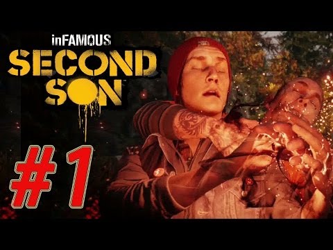 InFamous Second Son - Walkthrough Part 1 - First 60 Minutes of Gameplay [ 1080p HD ]