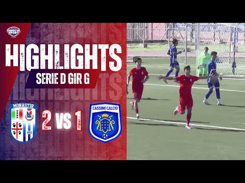 Serie D Football Group G – Monastir 1983-Cassino Calcio 1924 2-1 (Highlights)