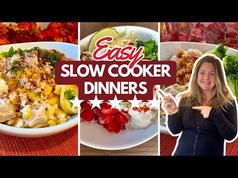 3 Dump & Go Crockpot Meals You’ll Want All Fall 🍂 | Easy & Budget Friendly Recipes