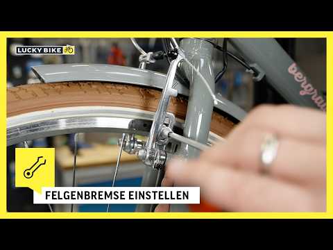 Adjusting rim brakes | It's that easy to set them up perfectly! 🚴🔧