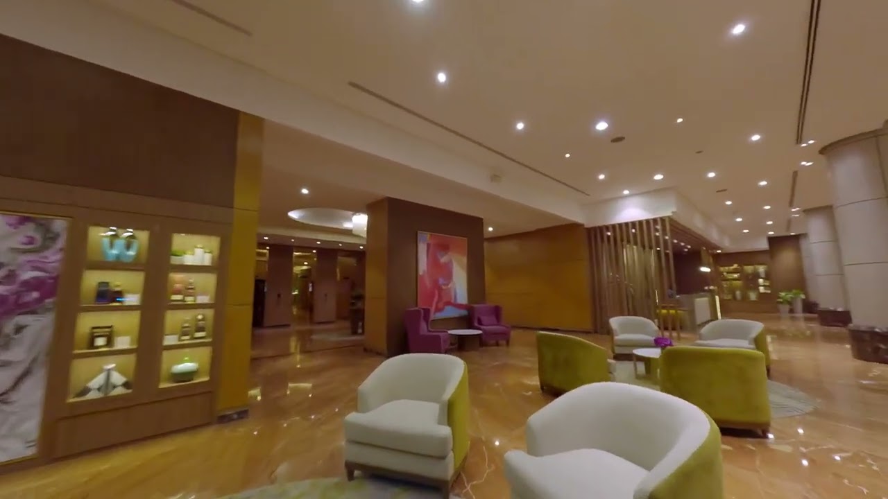 Richmonde Hotel Eastwood FPV Drone tour Lobby