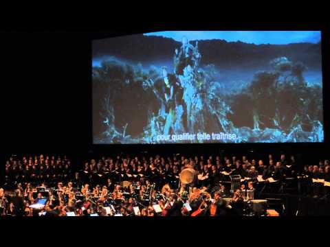 The Lord of the Rings Symphony Orchestra - The Last March of the Ents (Paris, 26/06/2013)