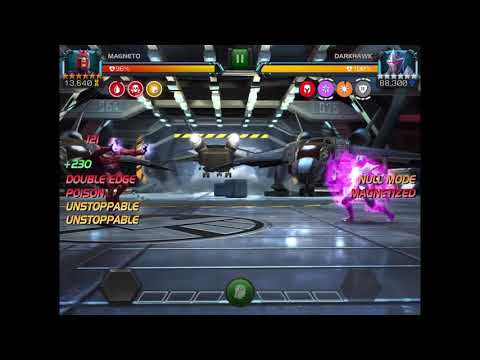 MCOC 6.4.3 Darkhawk fight is now amazingly easy with Magneto