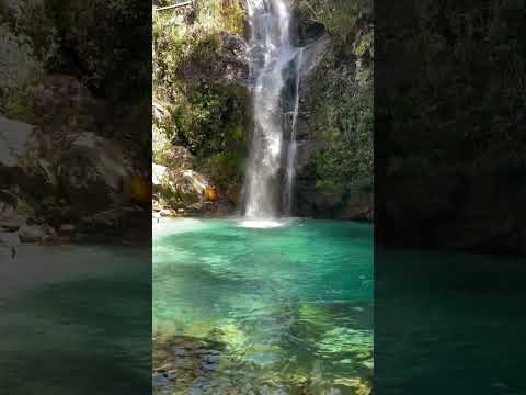 Cascada de los Cristales, cerca de Alto Paraíso de Goiás, Brasil