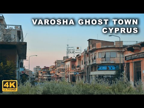 Varosha Ghost Town (Famagusta), Cyprus Complete Walking Tour 2022 | 4K with captions