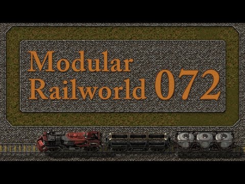 Factorio Modular Railworld #72 - Intelligent Power