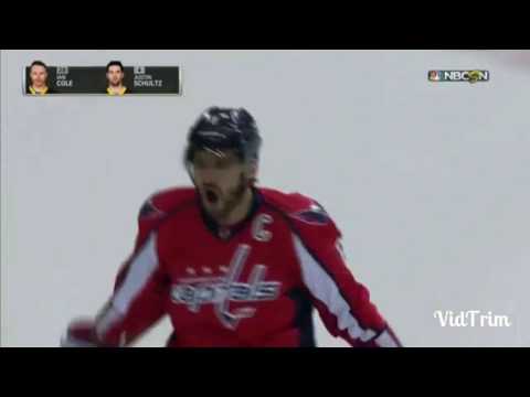 Alex Ovechkin scores goal for his 1000th career point