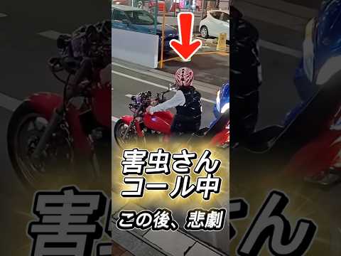 騒音で迷惑かけてたヤンキーが成敗される #事故映像 #automobile #ダンプ #事故 #運転技術 #警察 #バイク#騒音　#ドラレコ