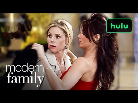 Claire's Coat Gets Stuck on Valentine's Day | Modern Family | Hulu