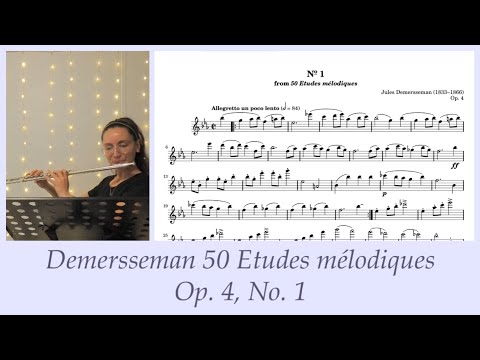 Demersseman: 50 Etudes Op. 4, No. 1