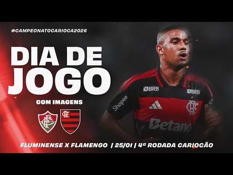 🔴 AO VIVO: FLUMINENSE x FLAMENGO | COM IMAGENS PARA FORA DO BRASIL | CARIOCÃO (25/01/26)