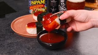 Spam Brand x Rogue Ales and Spirits Musubi