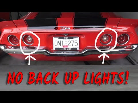 Classic car with no backup lights solution!