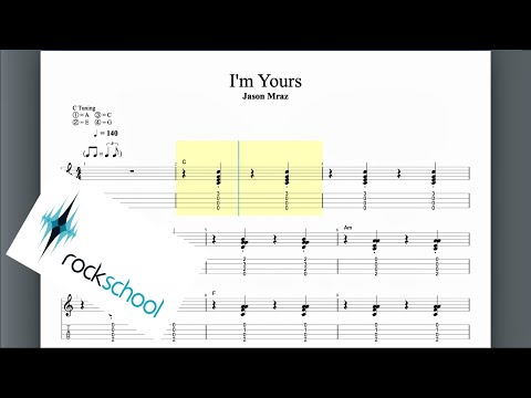 I'm Yours Rockschool Grade 1 Ukulele