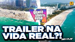 Esse cara refez o TRAILER do GTA 6 NA VIDA REAL! - Ficou Incrível... (Veja) #gta6