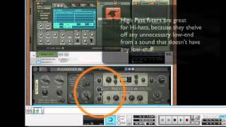 Video thumbnail for Reason 6 204: Pulverizer - 14 Taming Hi-hats by macProVideoDotCom