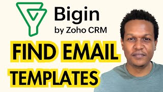 HOW TO FIND EMAIL TEMPLATES ON ZOHO BIGIN CRM