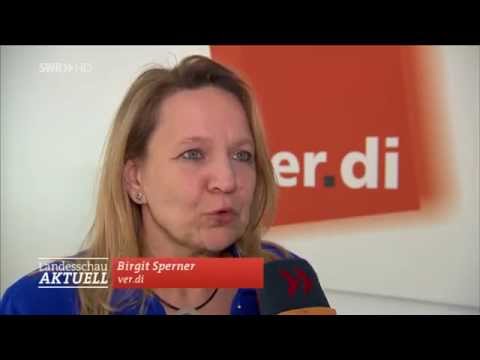 TV Doku: Deutsche Post schüchtert Streikende in Mainz ein - swr Landesschau