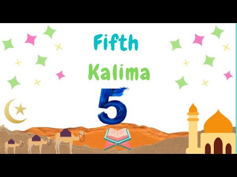 Fifth kalima: kalima Astagfar (Penitence)