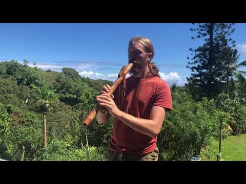 Elemental Flutes - Mango/Monkey Pod Native American Style Flute Key of F#