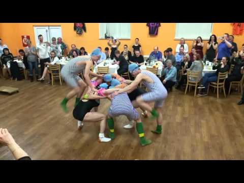 vystoupení fotbalistů - Josefovská zábava