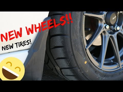 New Wheels and Tires for the Civic!