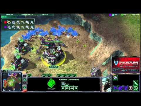 Star2.org NA Custom Map Tournament #1 Semifinals - BioOrMech vs AllAboutYou Game 1