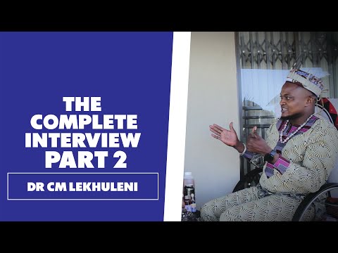 DR Lekhuleni - The Full Interview Part 2