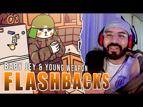 Baby Jey & Young Weapon - Flashbacks 😓 W/ Jetski | REACCIÓN
