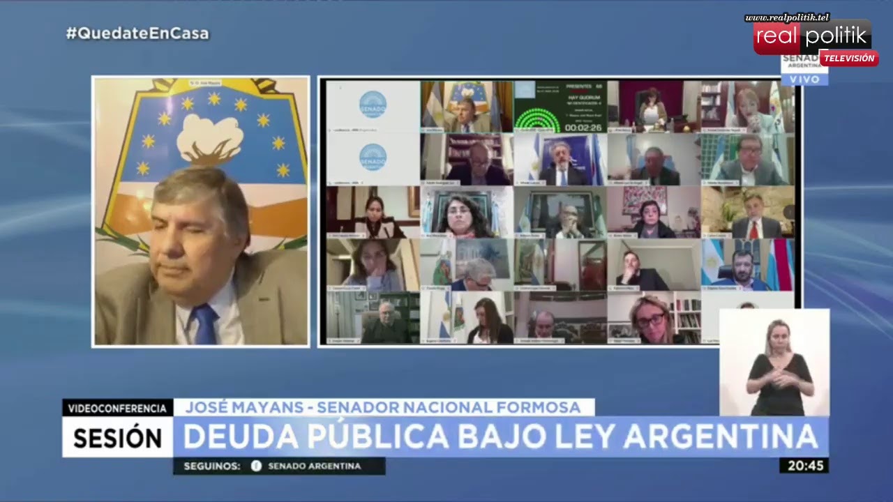 Reestructuración de la deuda bajo ley Argentina: El Senado busca aprobar el proyecto