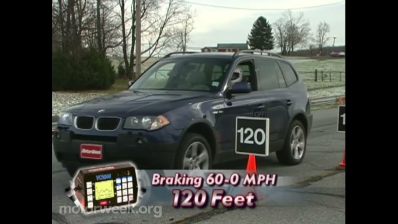Motorweek 2004 BMW X3 Road Test