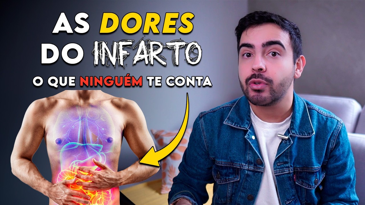Infarto NÃO É só DOR NO PEITO: Isso pode TE SALVAR! │ Médico Explica