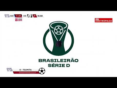 Goiatuba-GO 1 x 0 Ceilândia-DF | Gol | Brasileirão Série D ZeroUm