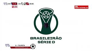 Goiatuba-GO 1 x 0 Ceilândia-DF | Gol | Brasileirão Série D ZeroUm