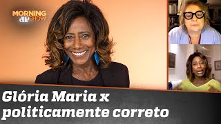 Glória Maria detona politicamente correto: “Hoje tudo é racismo, preconceito, assédio. Tá chato!”