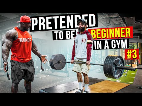 Elite Powerlifter Pretended to be a BEGINNER #3 | Anatoly GYM PRANK