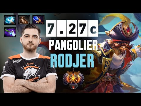 How to play Pangolier in 7.27c Middle lane - Rodjer Dota 2 Meta Replay