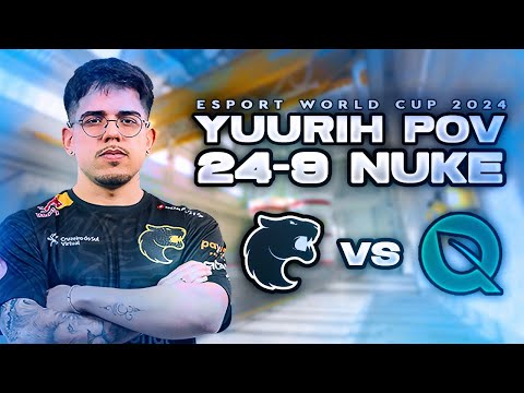 POV yuurih Nuke (24-9) vs FlyQuest | Esports World Cup 2024