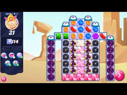 Candy Crush Saga LEVEL 1015 NO BOOSTERS (new version)🔄✅