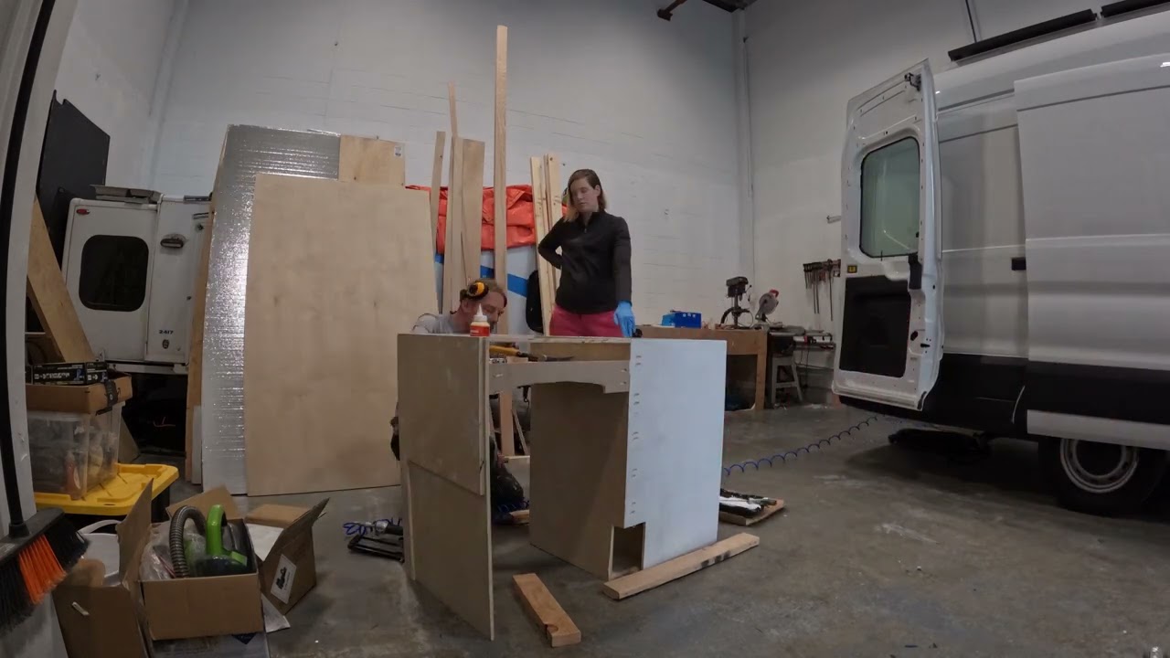 VanBuild Day 21: Building Our Dream Van Helene with Getavan | Van Build Journey Continues! April 2