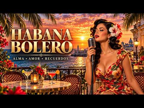 La Habana Bajo la Lluvia | Boleros Románticos de Amor y Nostalgia