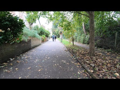 Virtual Walk - Staines High Street Premier Inn To Staines Train Station - October 2019 | kittikoko