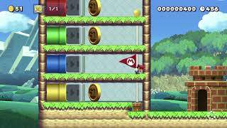 【生放送】彼女が横で寝てるので静かにマリオメーカー２します。コース募集してます。