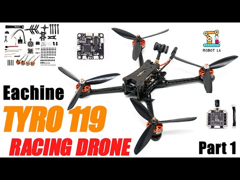Tyro119 Racing Drone |  Budget Drone | Tyro119 250mm F4 OSD 6 Inch DIY FPV | සුපිරියක් | Part 1