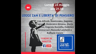 Arsenale delle idee La legge Zan e il pensiero libero