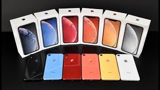 Apple iPhone XR: Unboxing &amp; Review (All Colors!)