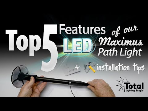 Top 5 features of our LED Maximus Path Light + installation tips